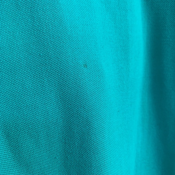 Men's Polo Ralph Lauren Top Classic Fit Short Sleeve Aqua Size L Large - Cotton - Picture 4 of 5
